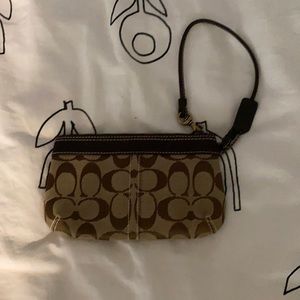 Coach Wristlet/pouch